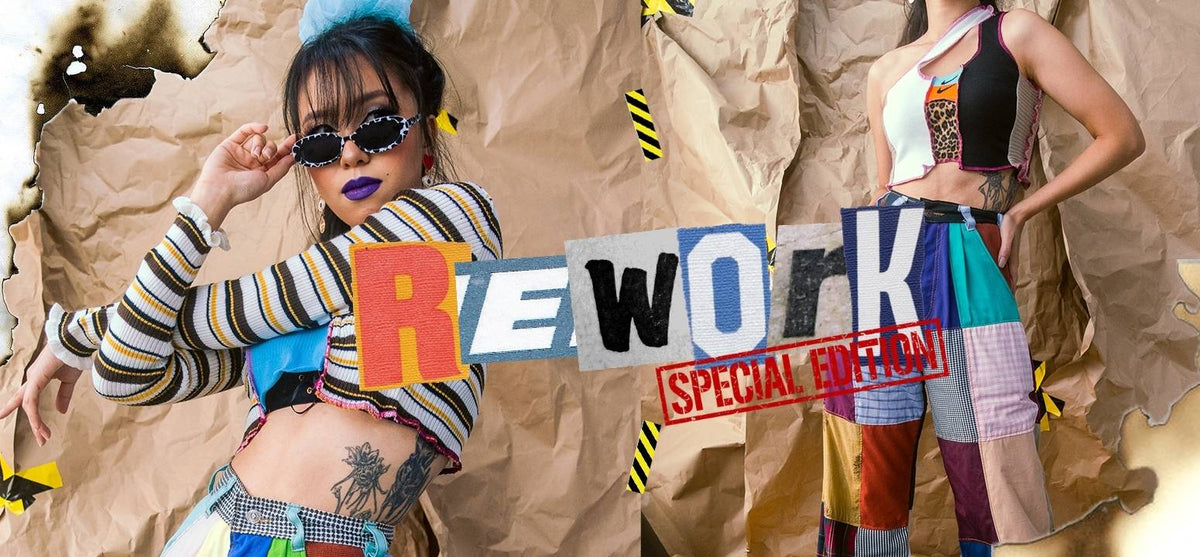 Rework: Made from upcycled materials – Vintagewknd