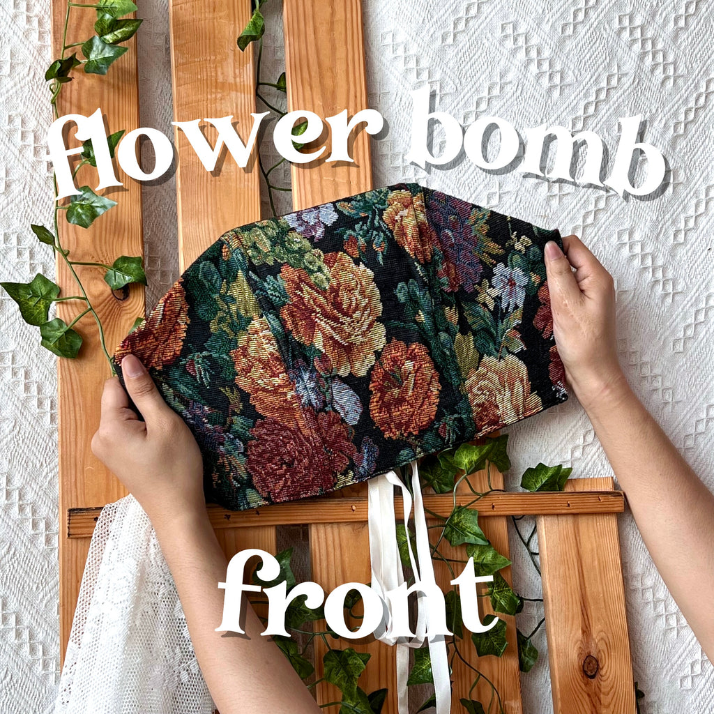 Tapestry Strapless Corset - Flower Bomb