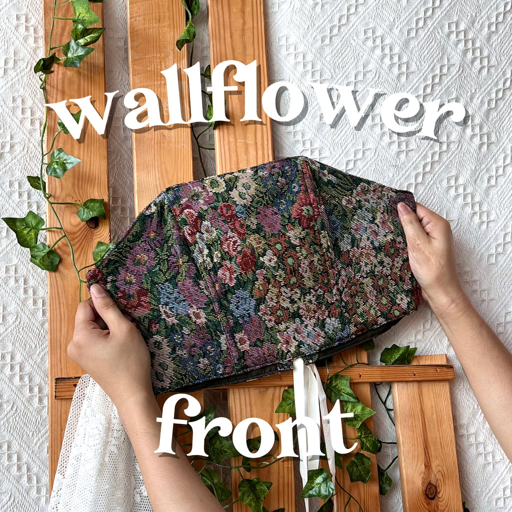 Tapestry Strapless Corset - Wallflower
