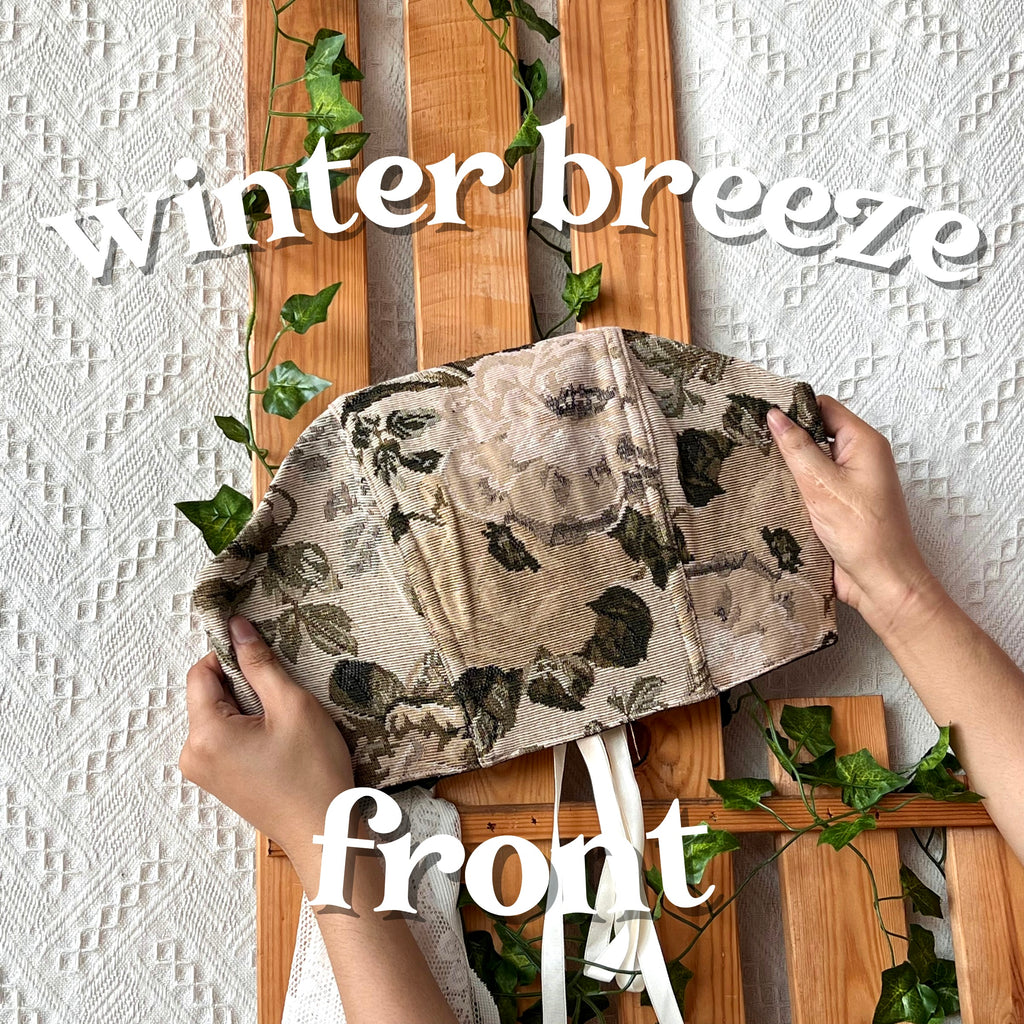 Tapestry Strapless Corset - Winter Breeze