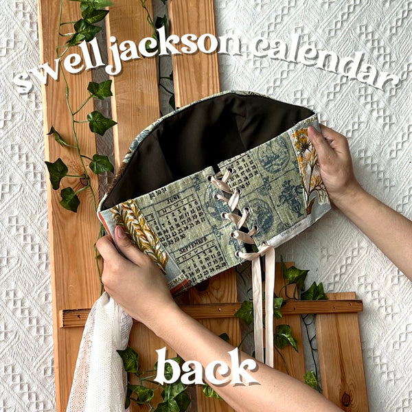 Cottagecloth Tea Towel Corset - Sewell Jackson Calendar