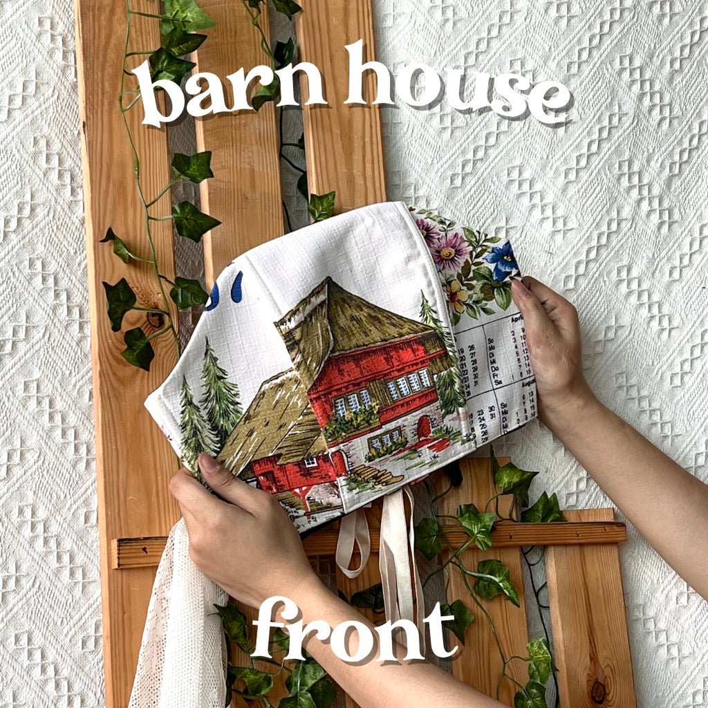 Cottagecloth Tea Towel Corset - Barn House
