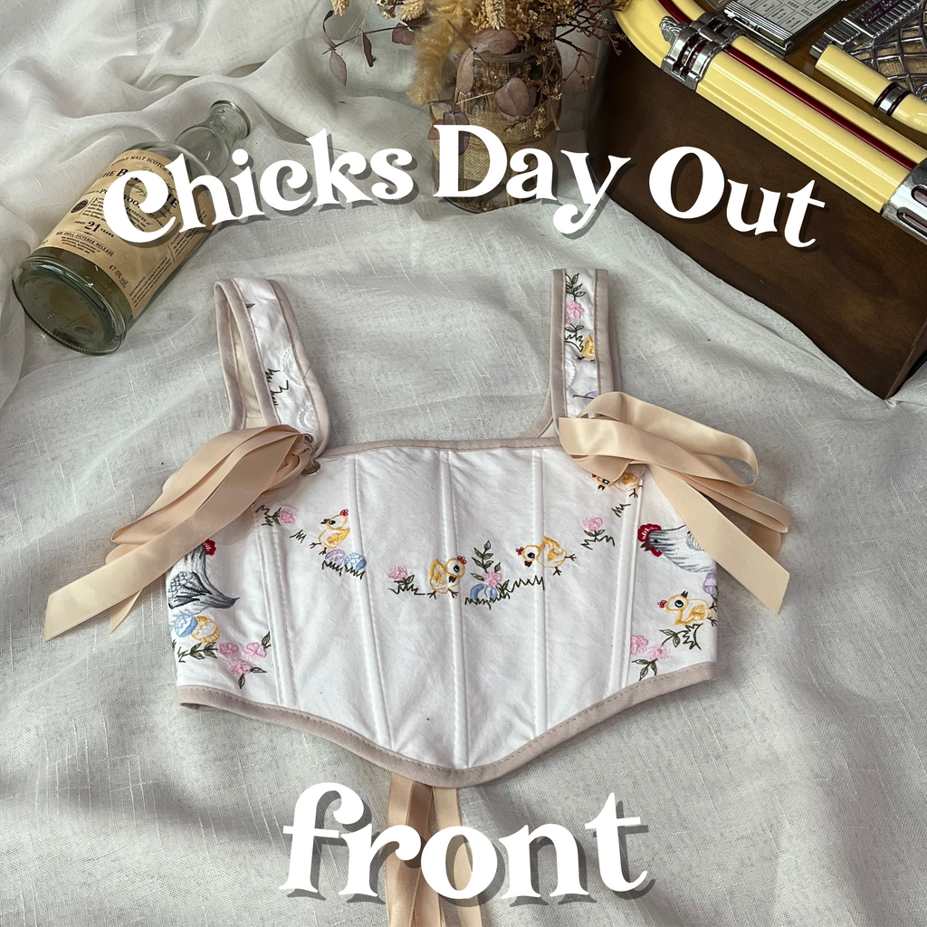 Cottagecloth Strap Corset - Chicks Day Out