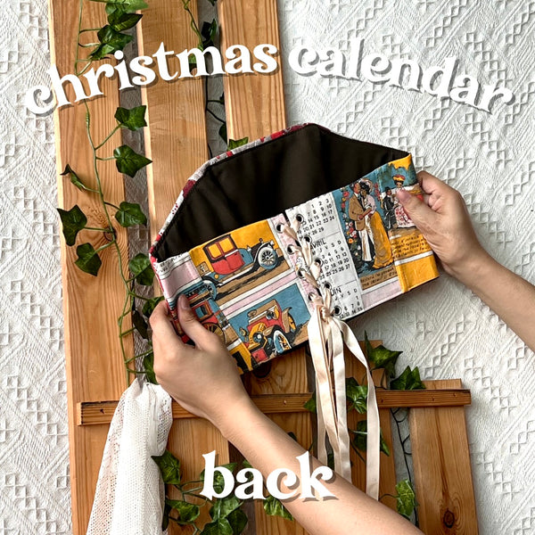 Cottagecloth Tea Towel Corset - Christmas Calendar