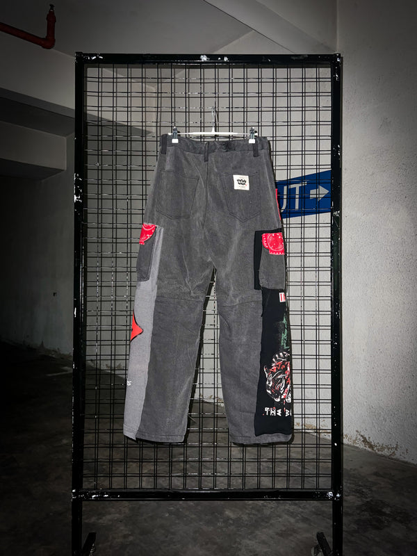 Graphic Cargo Pants PJE011
