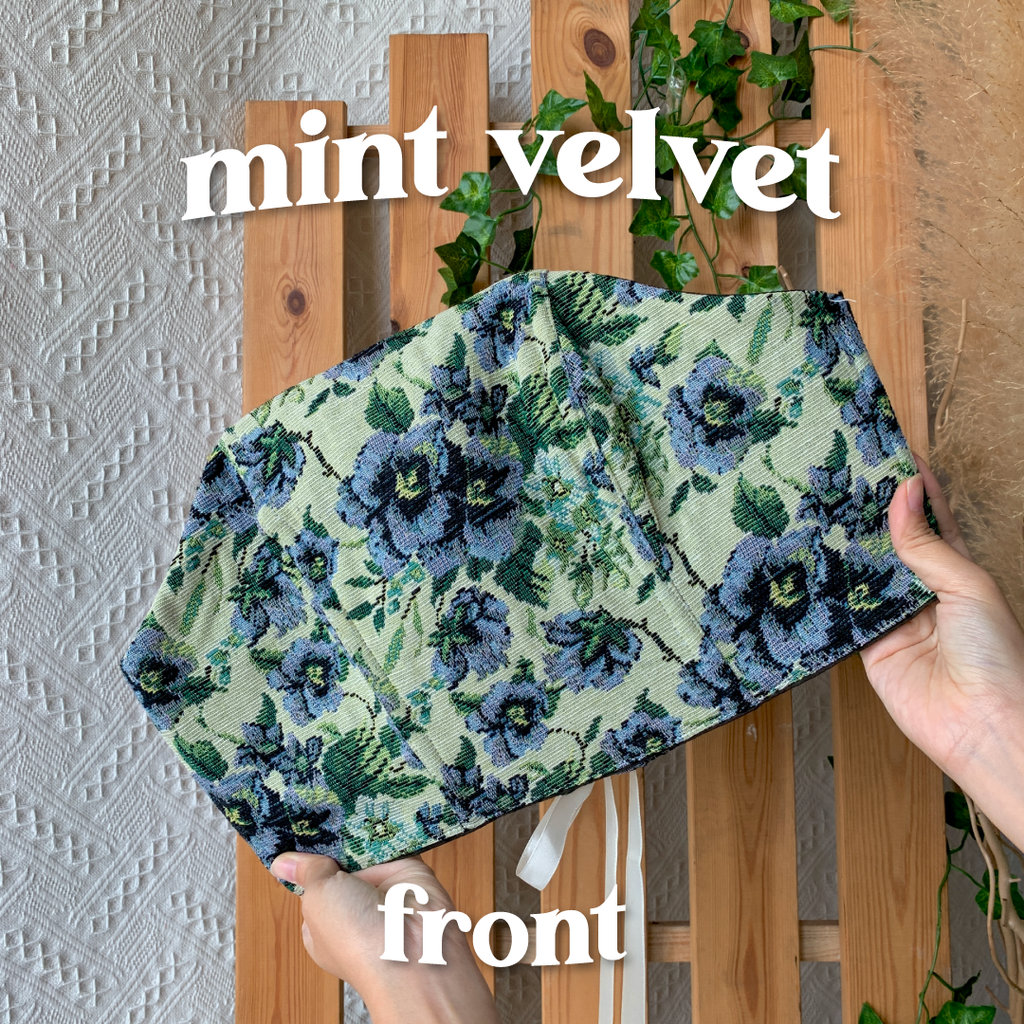 Tapestry Strapless Corset - Mint Velvet